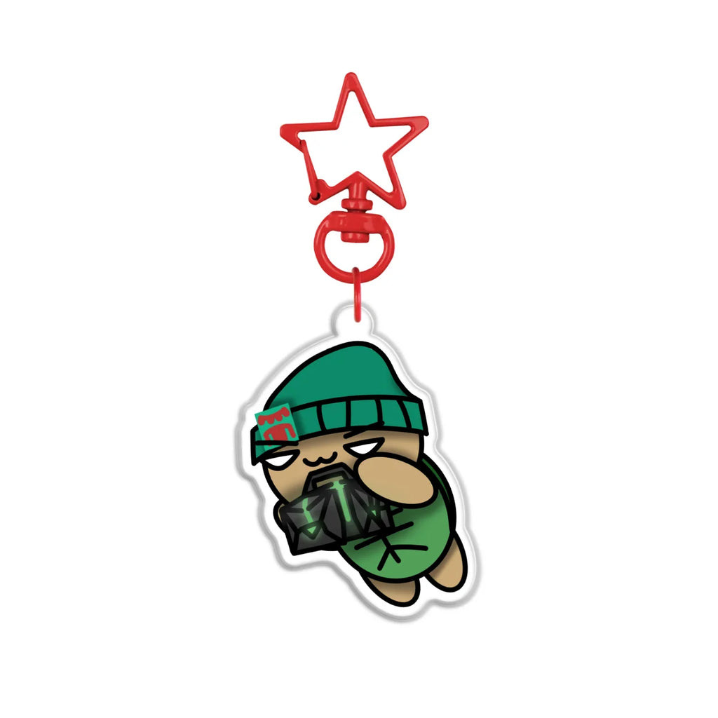 browntulstar "#BrownieVAL" Keychain