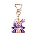 MoondustLeo "Moon and Jupiter" Keychain