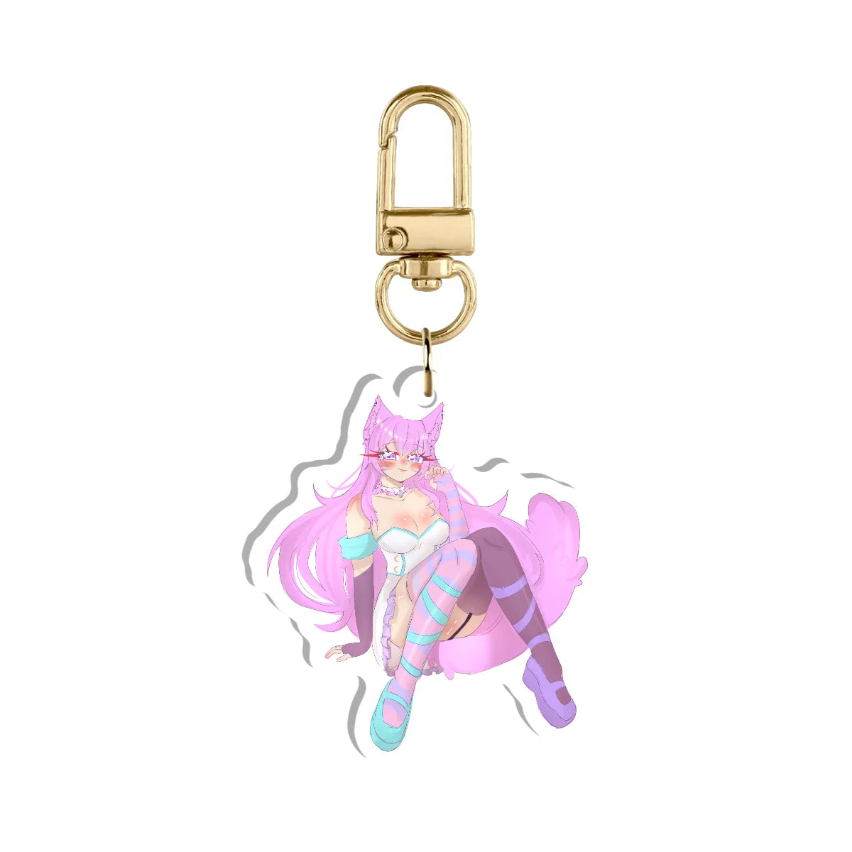 Voltdust "Sitting Pretty" Keychain