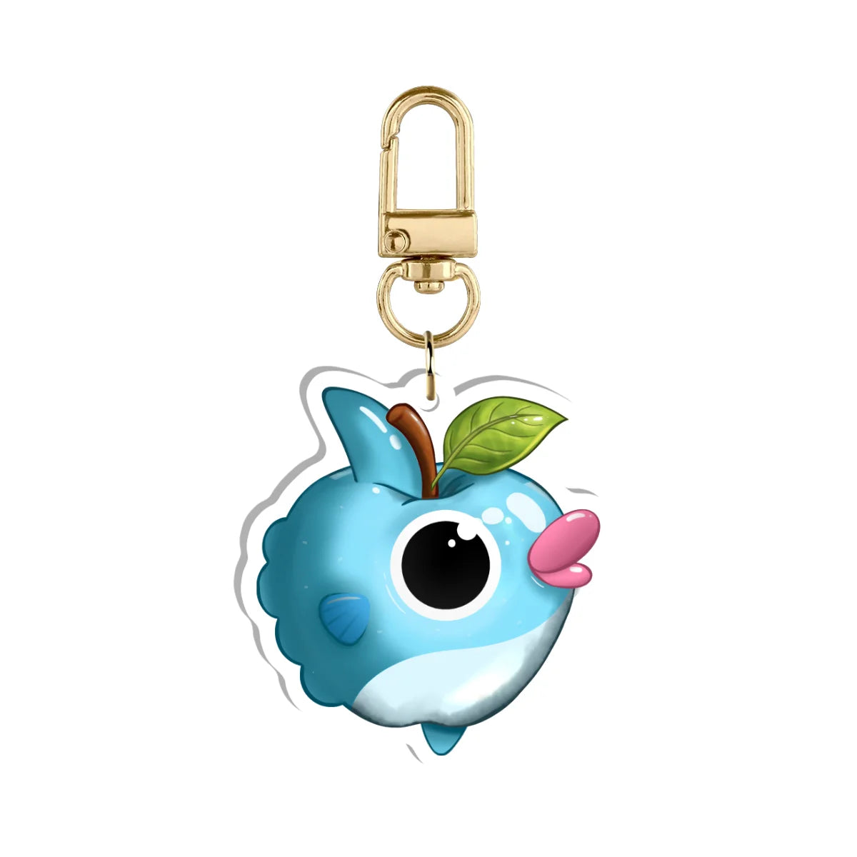 Mr. Grinn "Fish Apple" Keychain