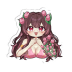 opeuphie "Flower Excitement" Acrylic Pin