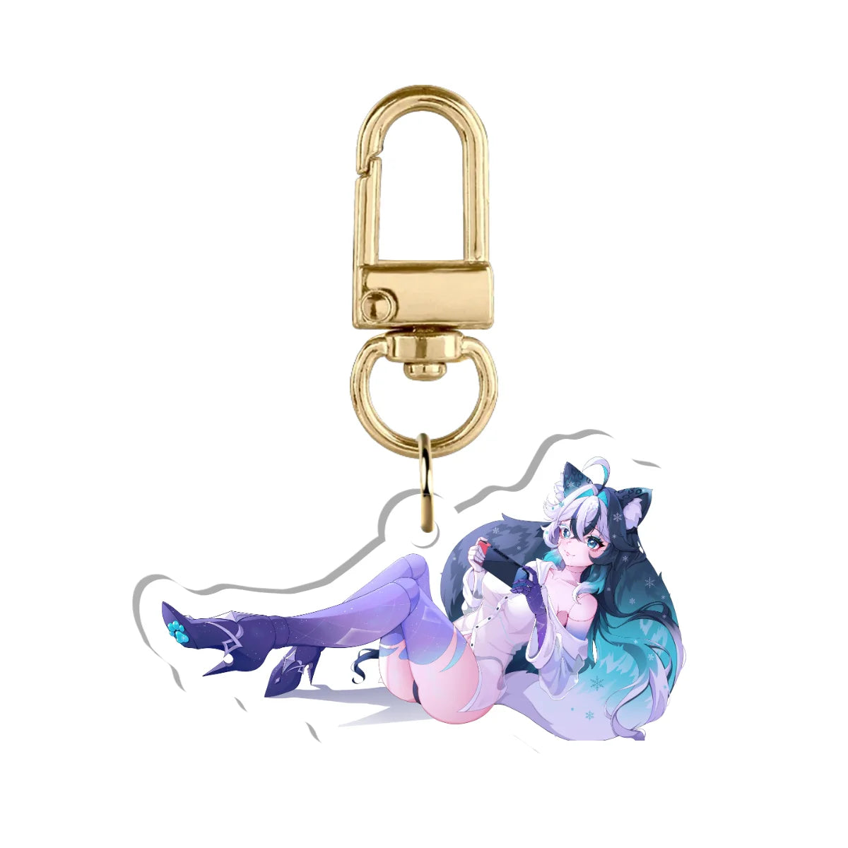 Mimi "Layin' Around" Keychain