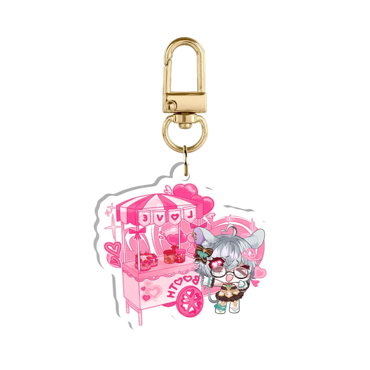 Falivana "Lovebooth" Keychain