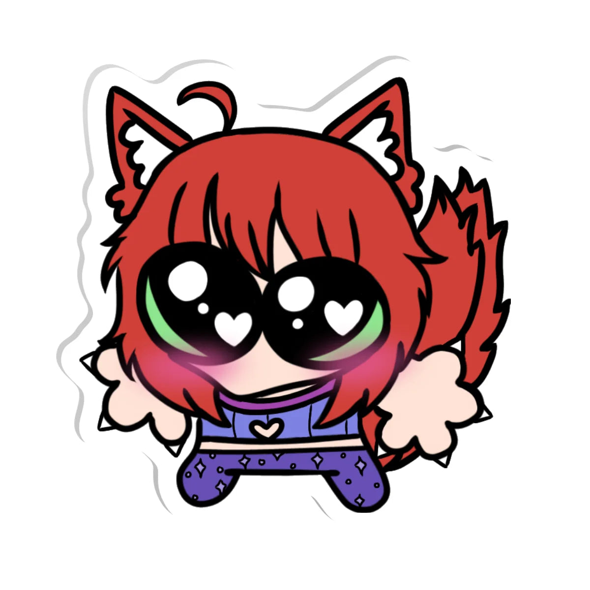 anna_firesprite "Little Guy" Holographic Acrylic Pin