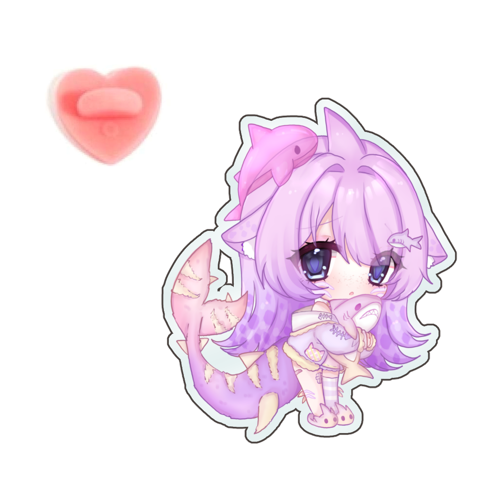 Pwupcakie "Chibi" Acrylic Pin