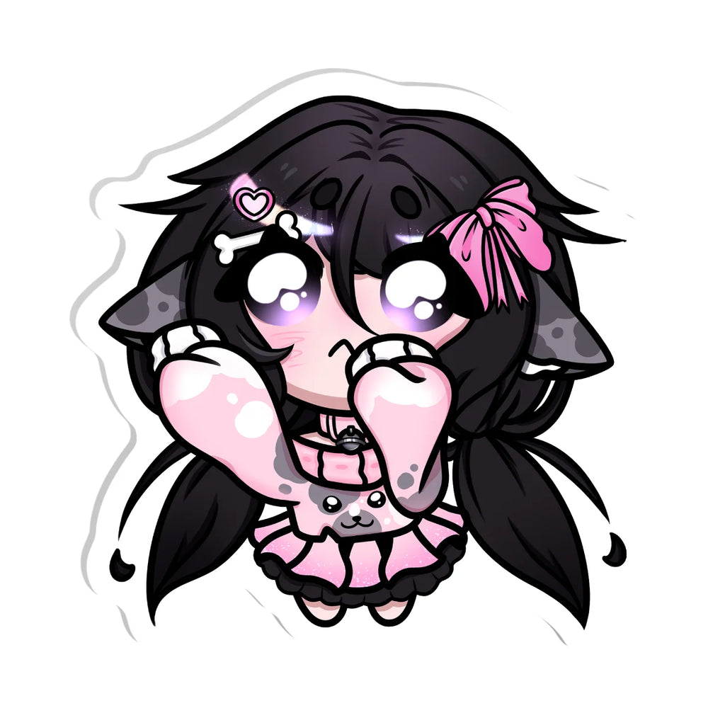 YorkiTeabagz "Gib Me" Acrylic Pin