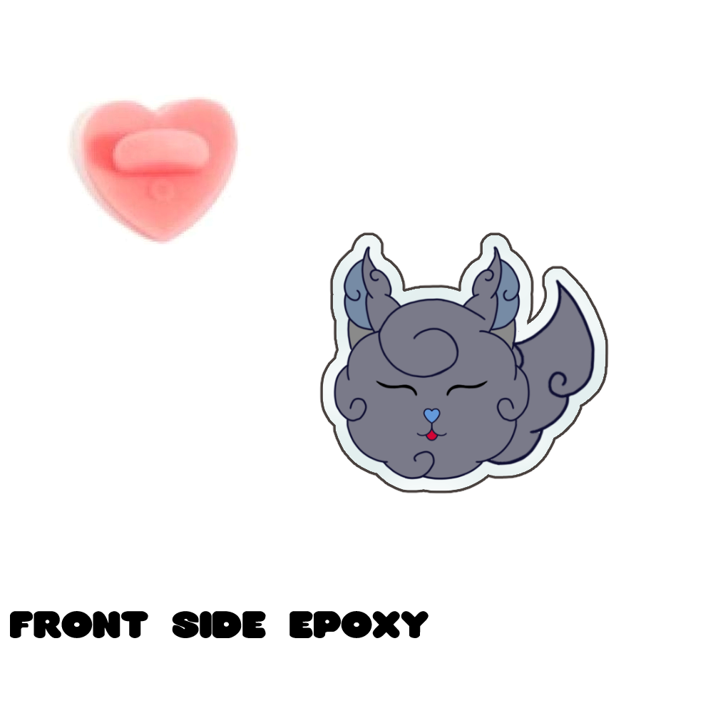 Angel Paradox Front-Side Epoxy Pin