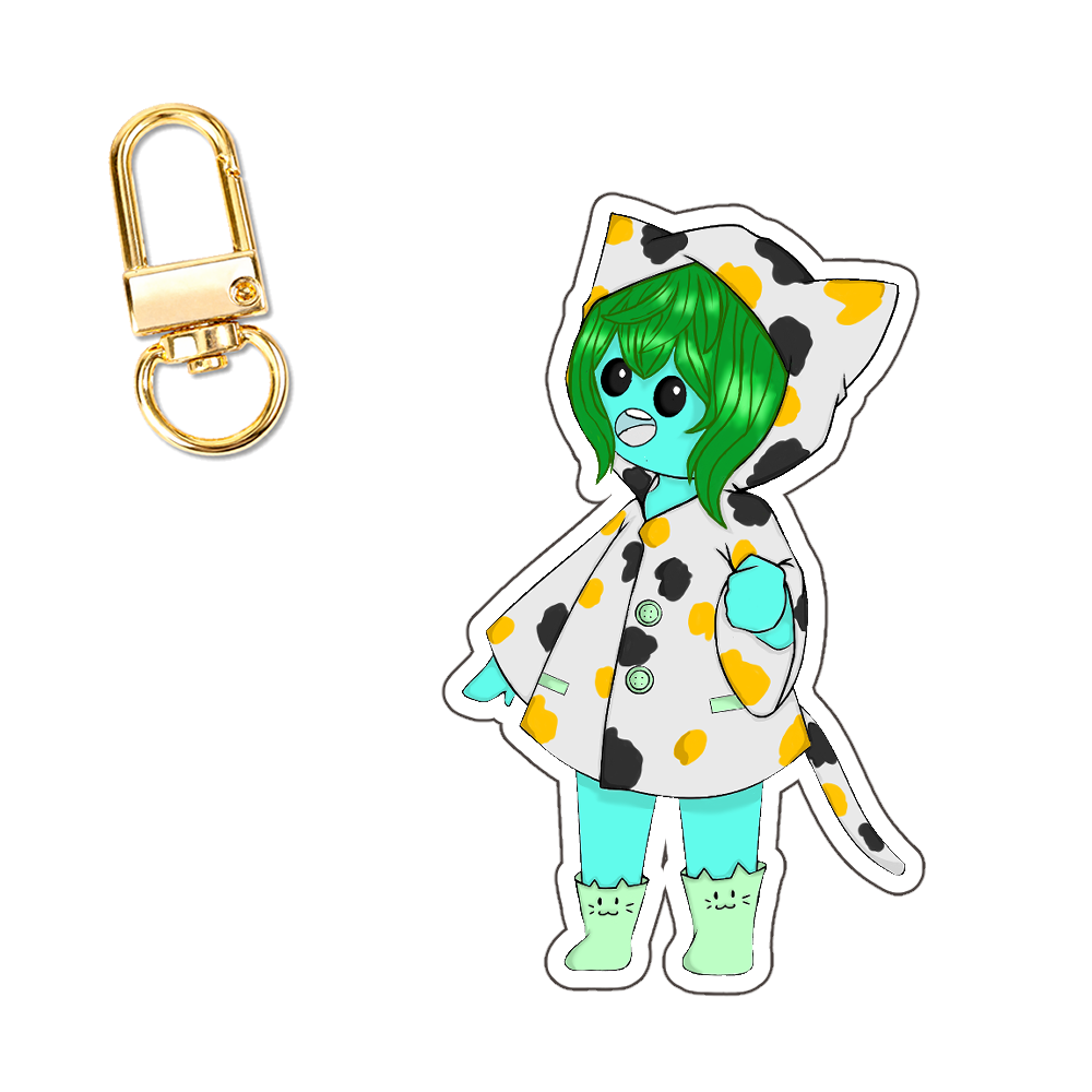 RainDropyTV Keychain