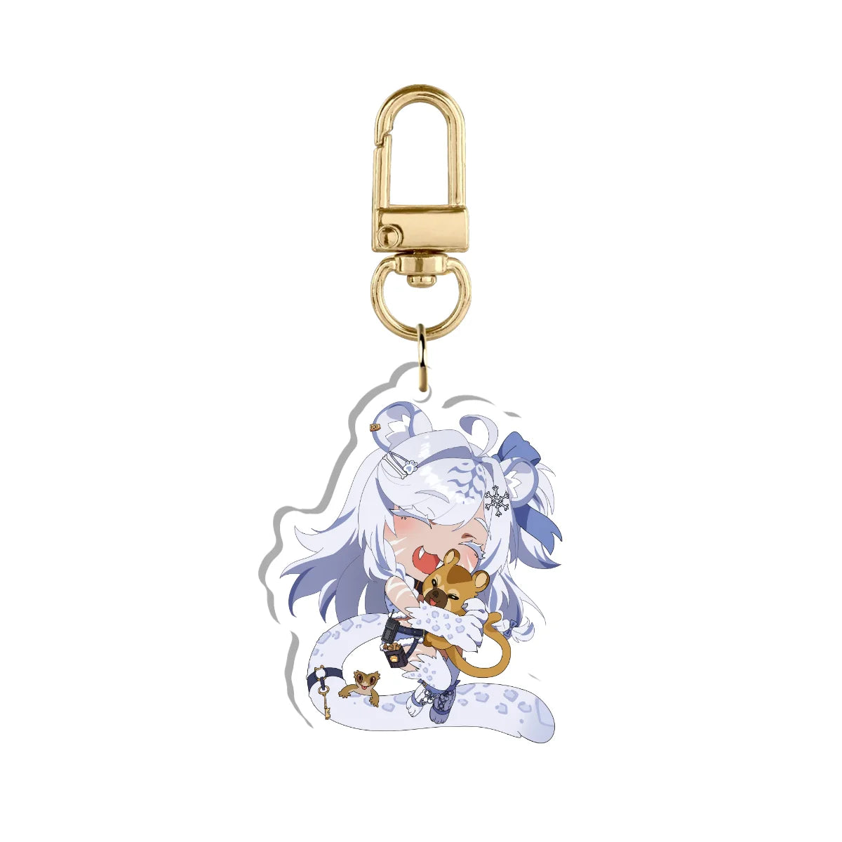 SnowieSmilodon Keychain