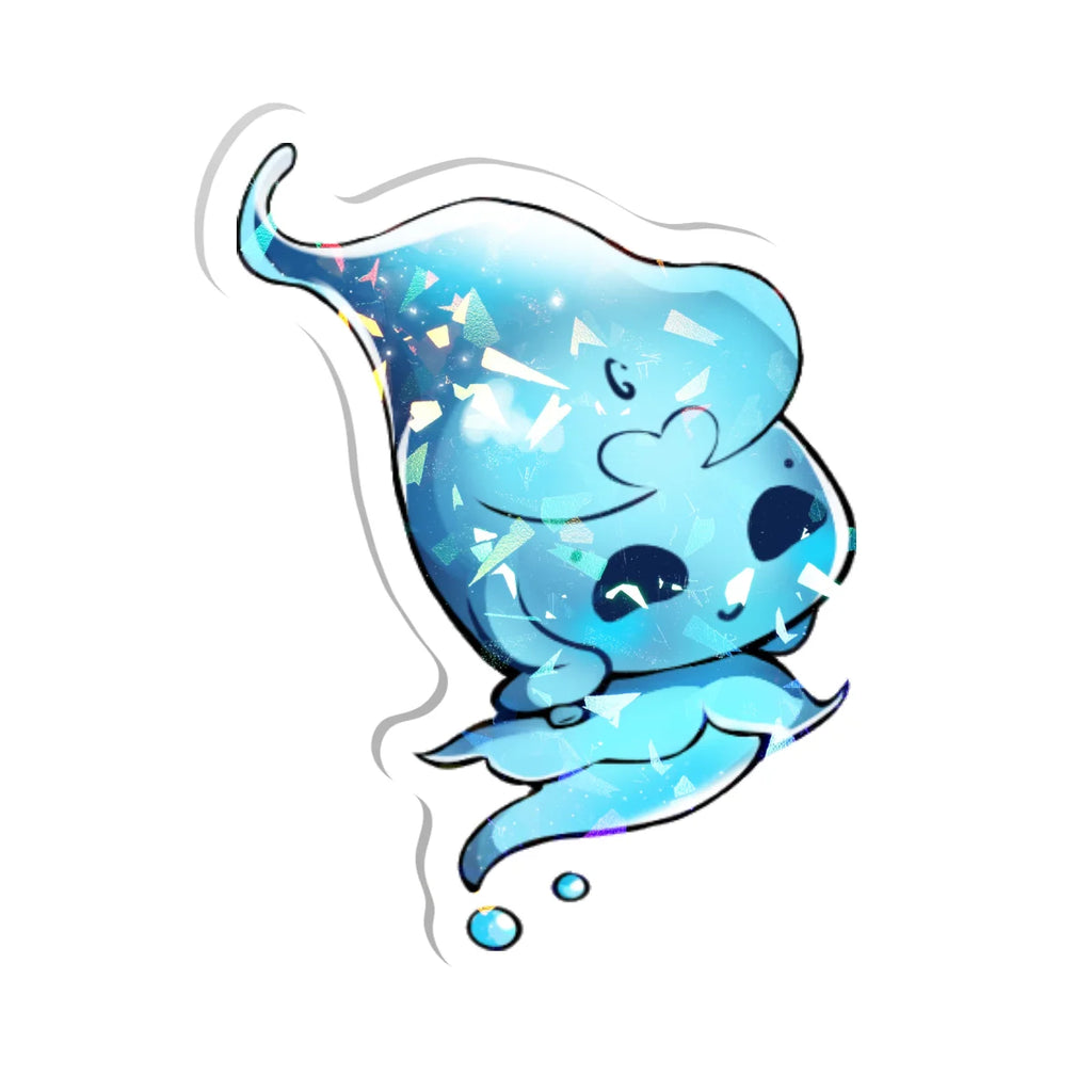 Wolvenmoonshadow "Water Sprite" Holographic Acrylic Pin