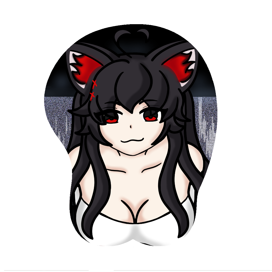 Liz Okami 3D Booba Mousepad