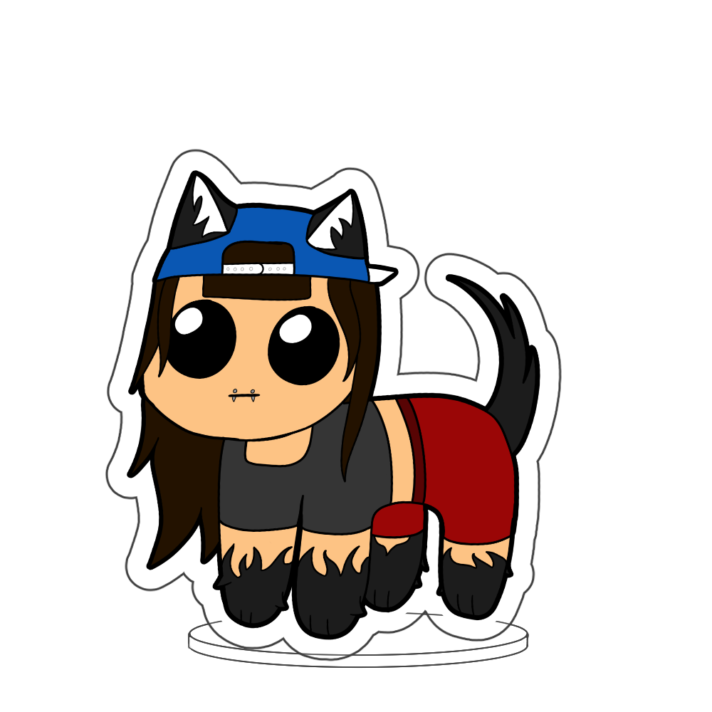 LunarLycanthrope "Cheeb" Standee