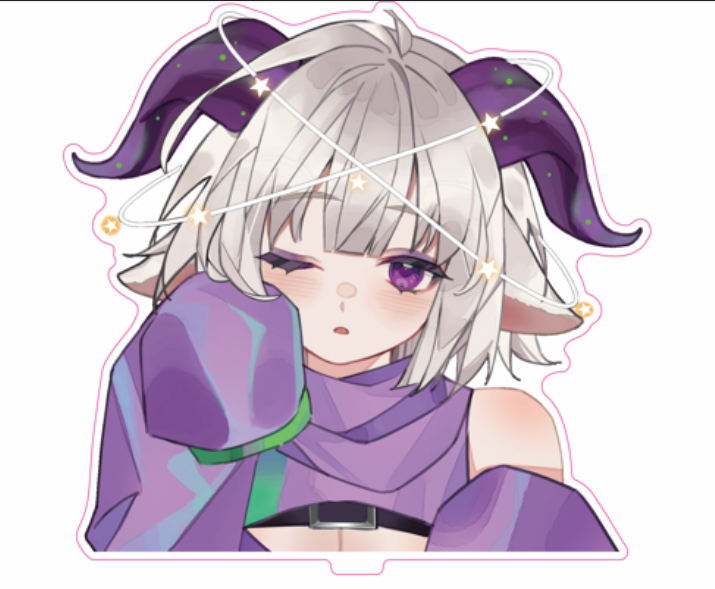 Sleepy Bobamai Standee