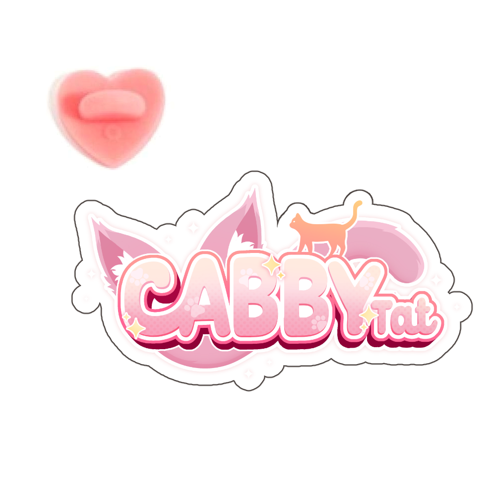 cabbytat "Logo" Acrylic Pin