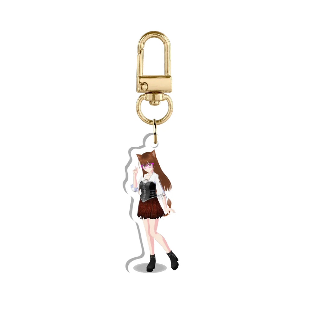 Zarina Aqua "Full Model" Keychain