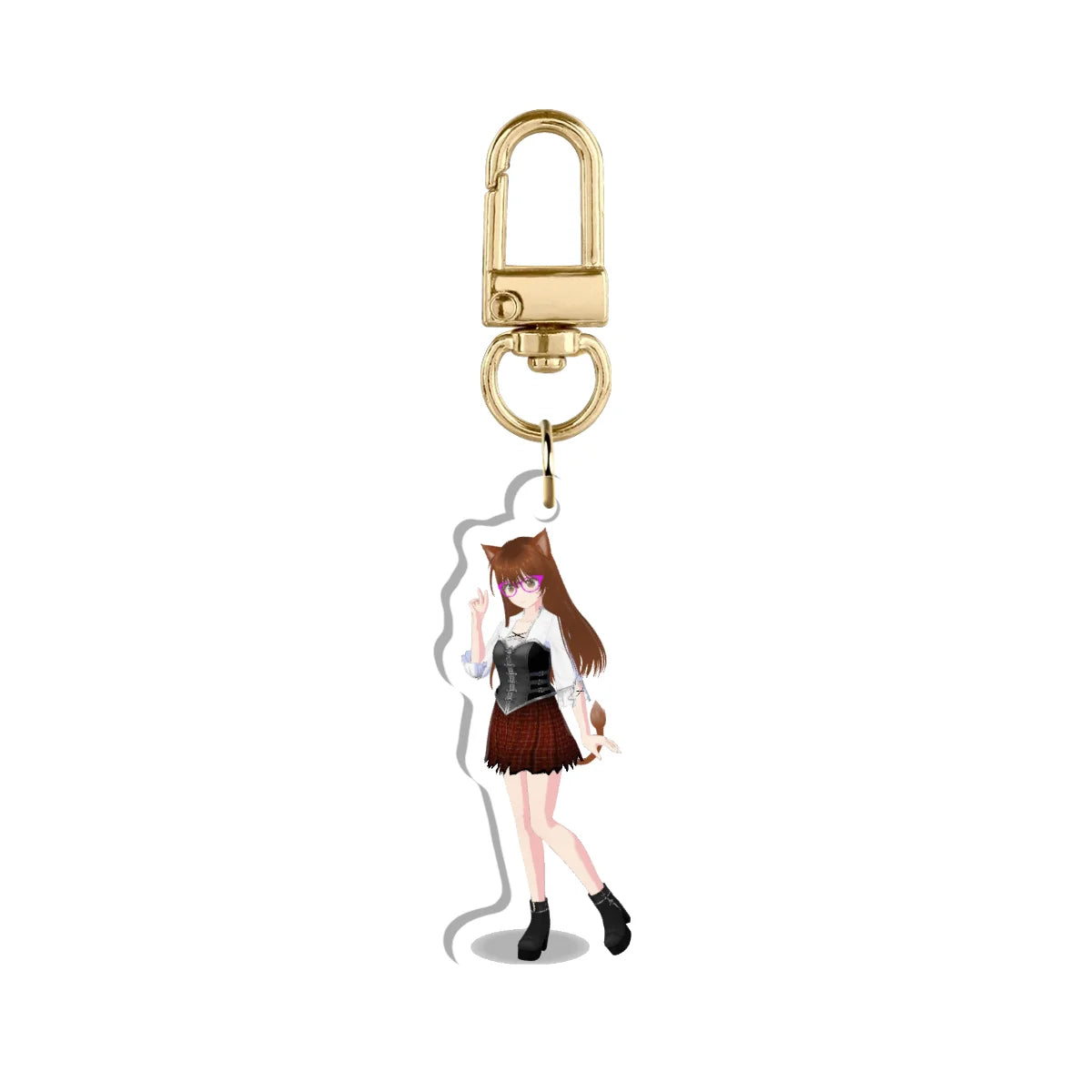 Zarina Aqua "Full Model" Keychain