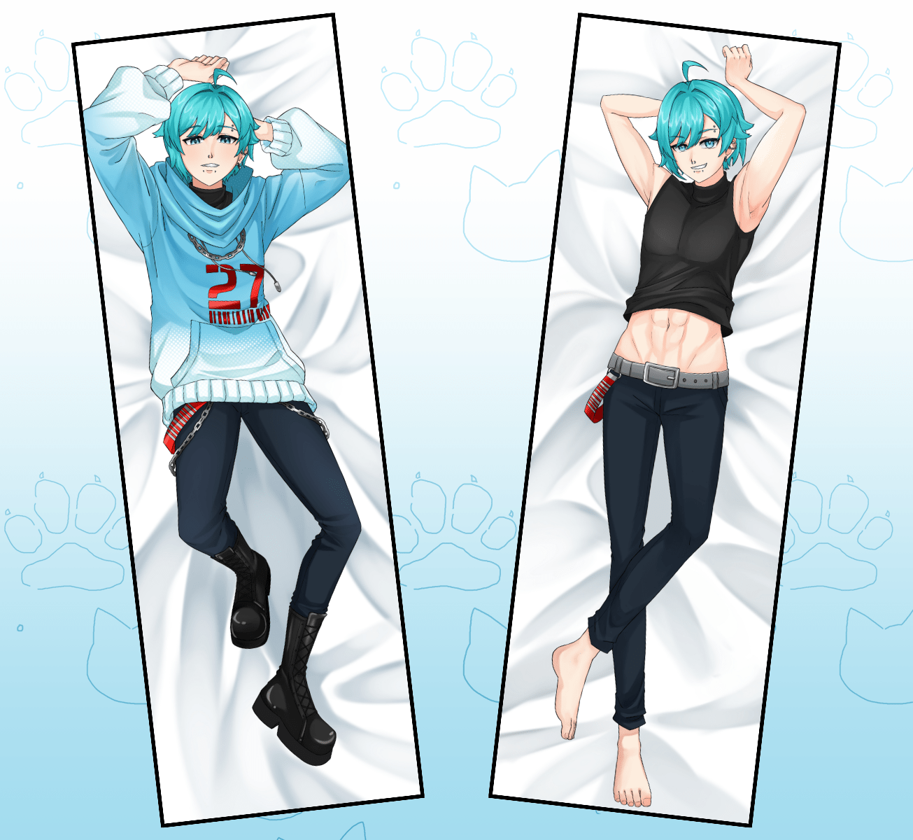 tylerissenpai Dakimakura - KatDragonz