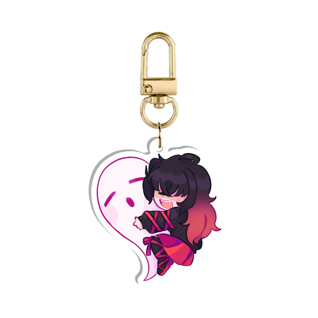 Haunted Mari "Ghost Hug" Keychain