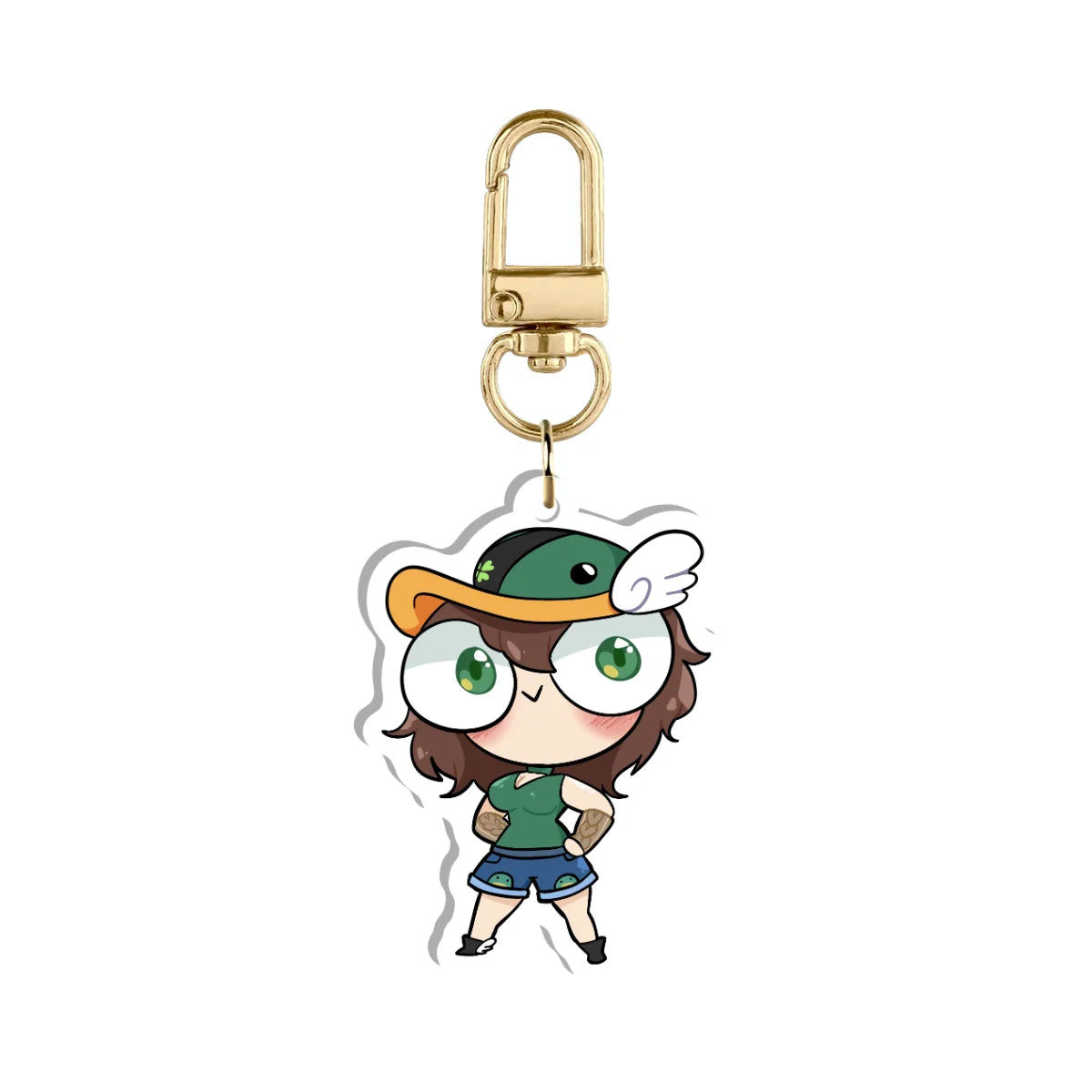 CloverLeDuck Keychain