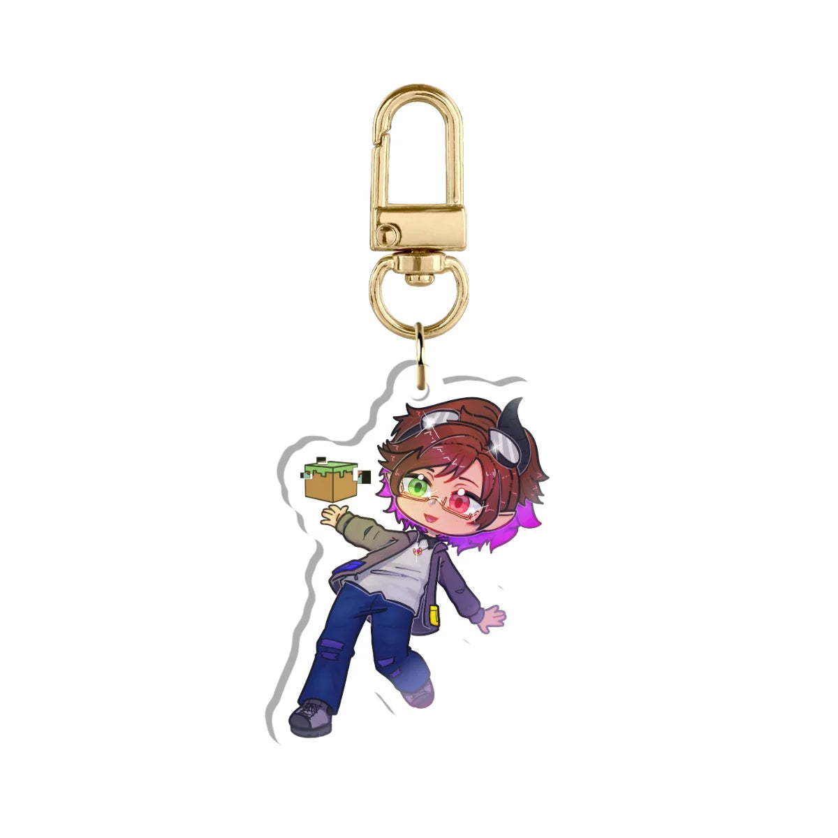 Master of Mischief "Cubism" Keychain