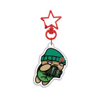 browntulstar "#BrownieVAL" Keychain