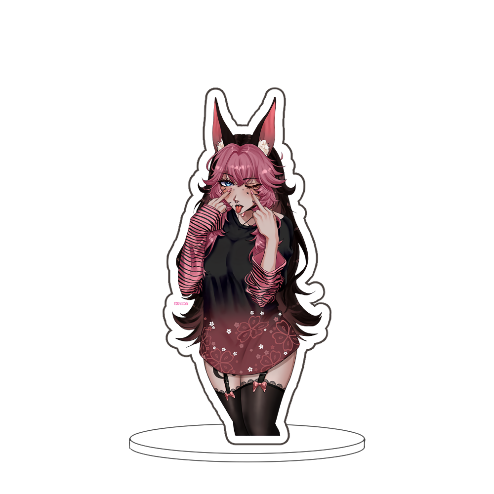 Solace Plum “Blep” Standee