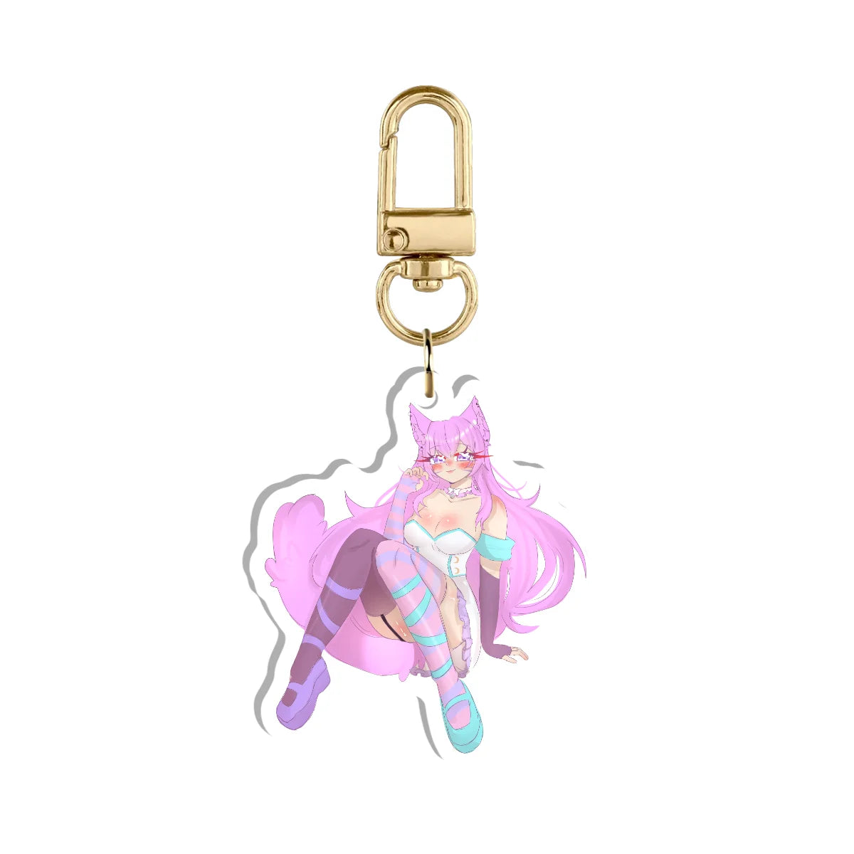 Voltdust "Sitting Pretty" Keychain