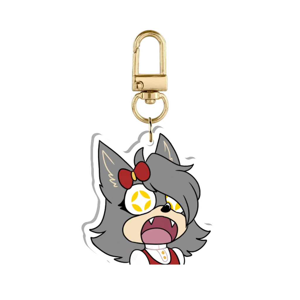Lunar T. Wolf "Sparkle" Keychain