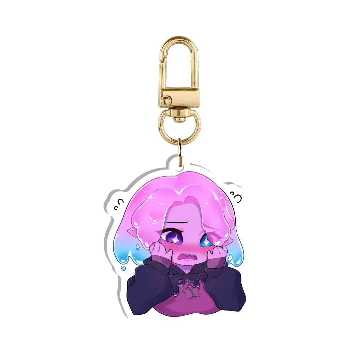 SourSlimes "Blush" Keychain