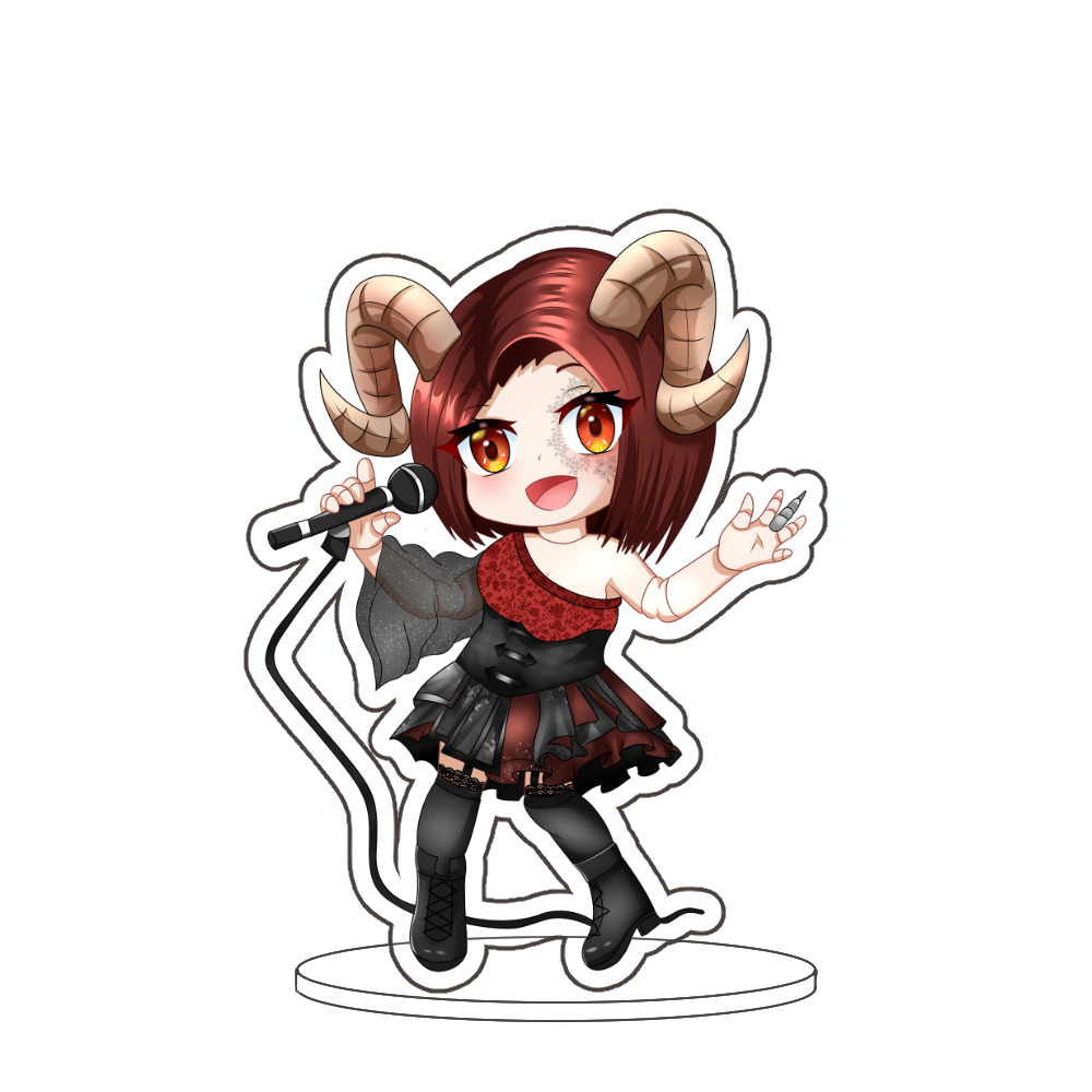 Haruluna "Singing " Standee