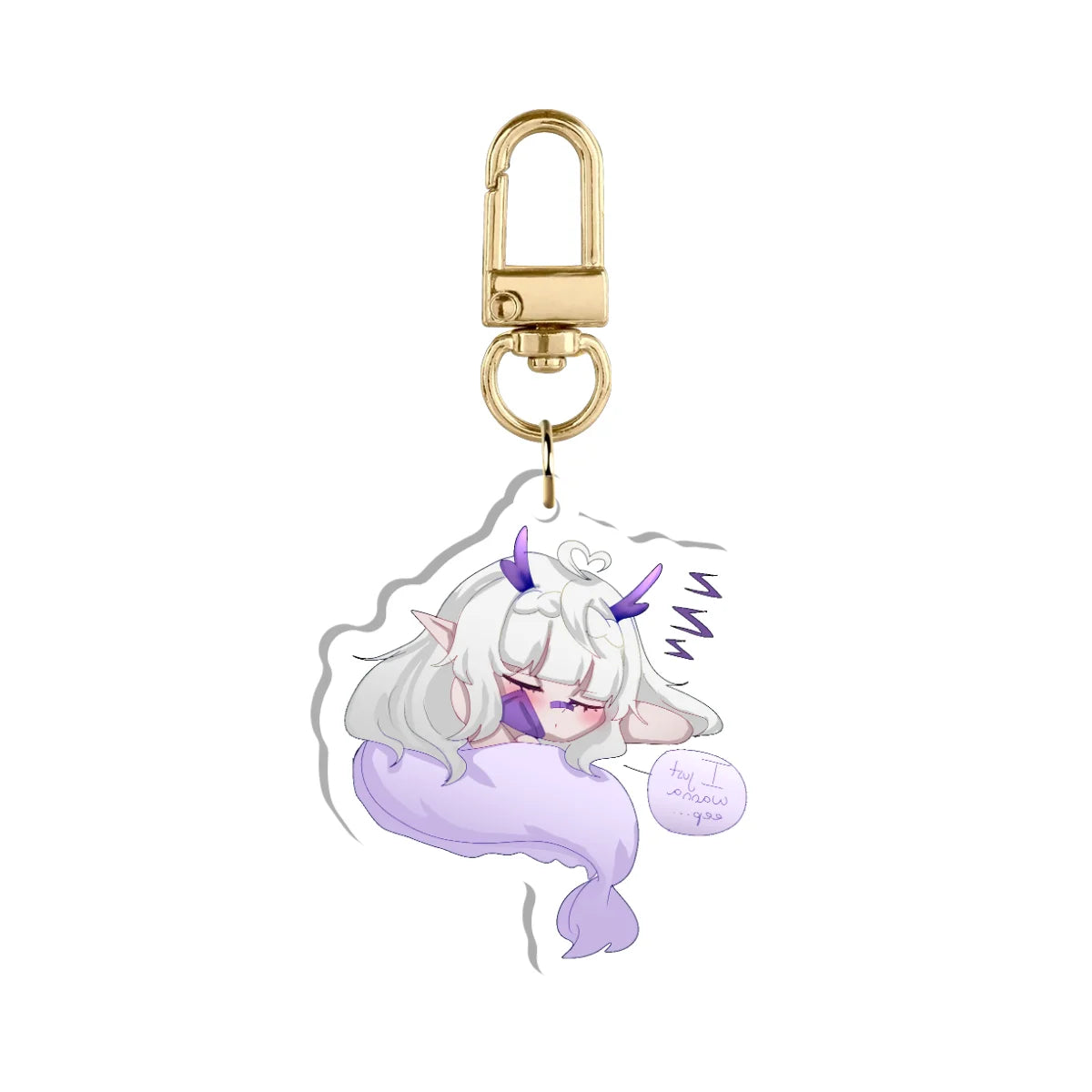 Dreamzzage “Snooze Fest” Keychain