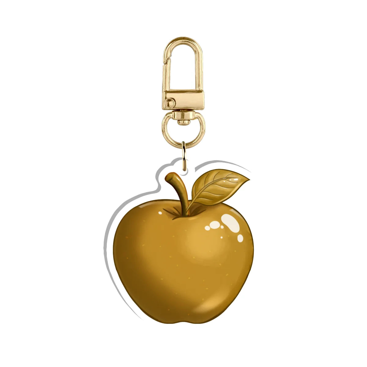Mr. Grinn "Golden Apple" Keychain