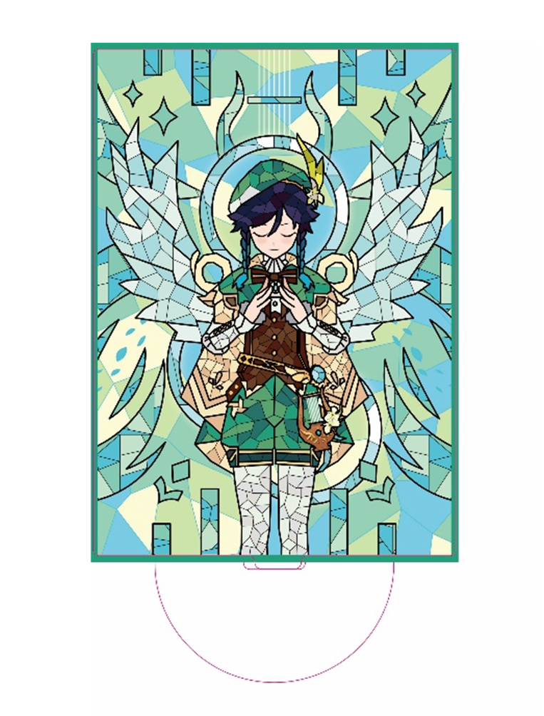 TronC Genshin Standee