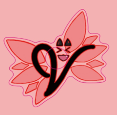 Vixie Logo Enamel Pin