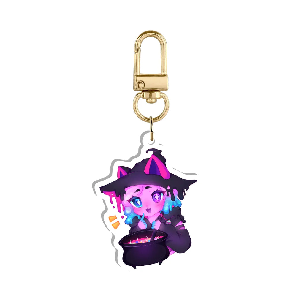 Sour Slimes "Let Her Cook" Keychain