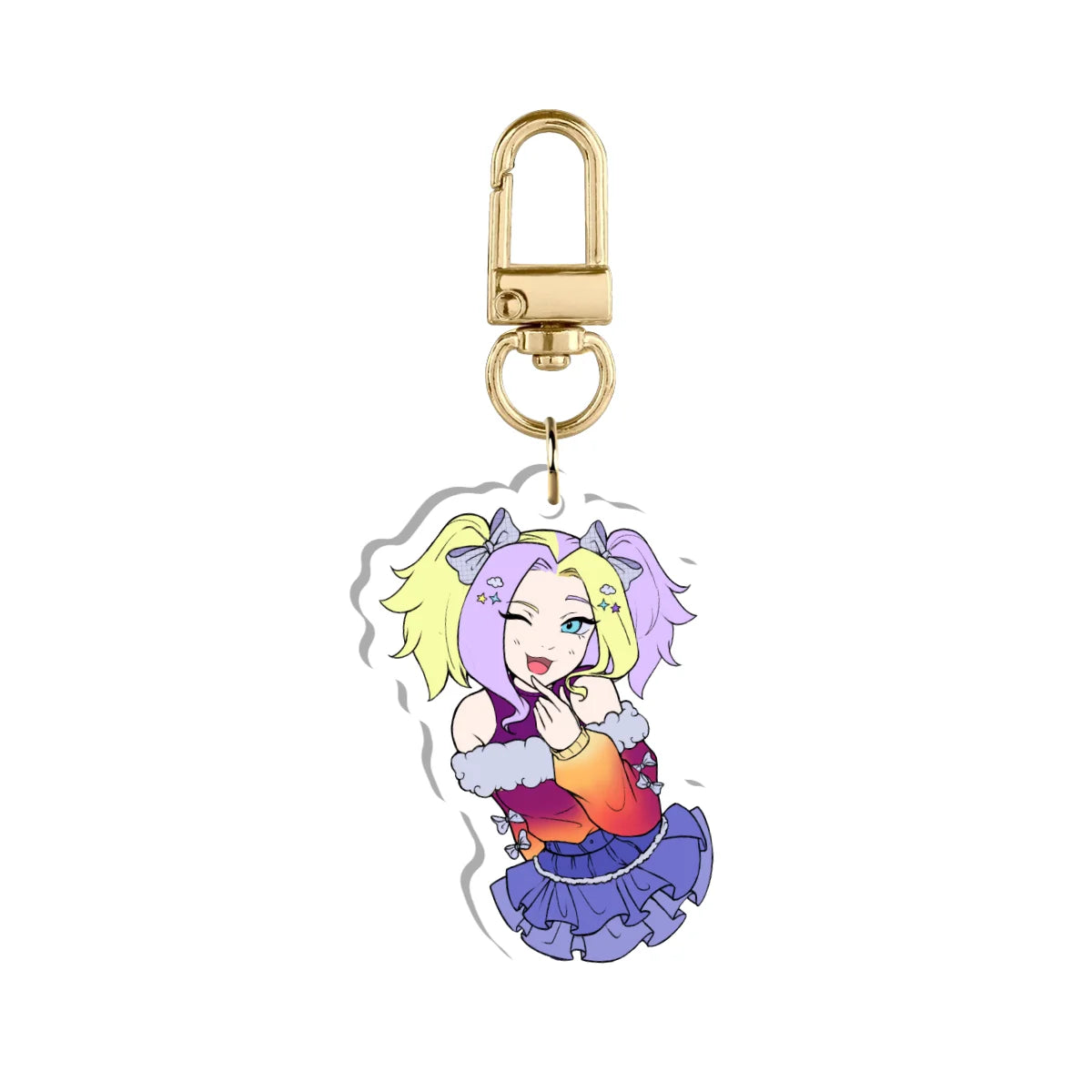 SunnyClowny "Smug" Keychain
