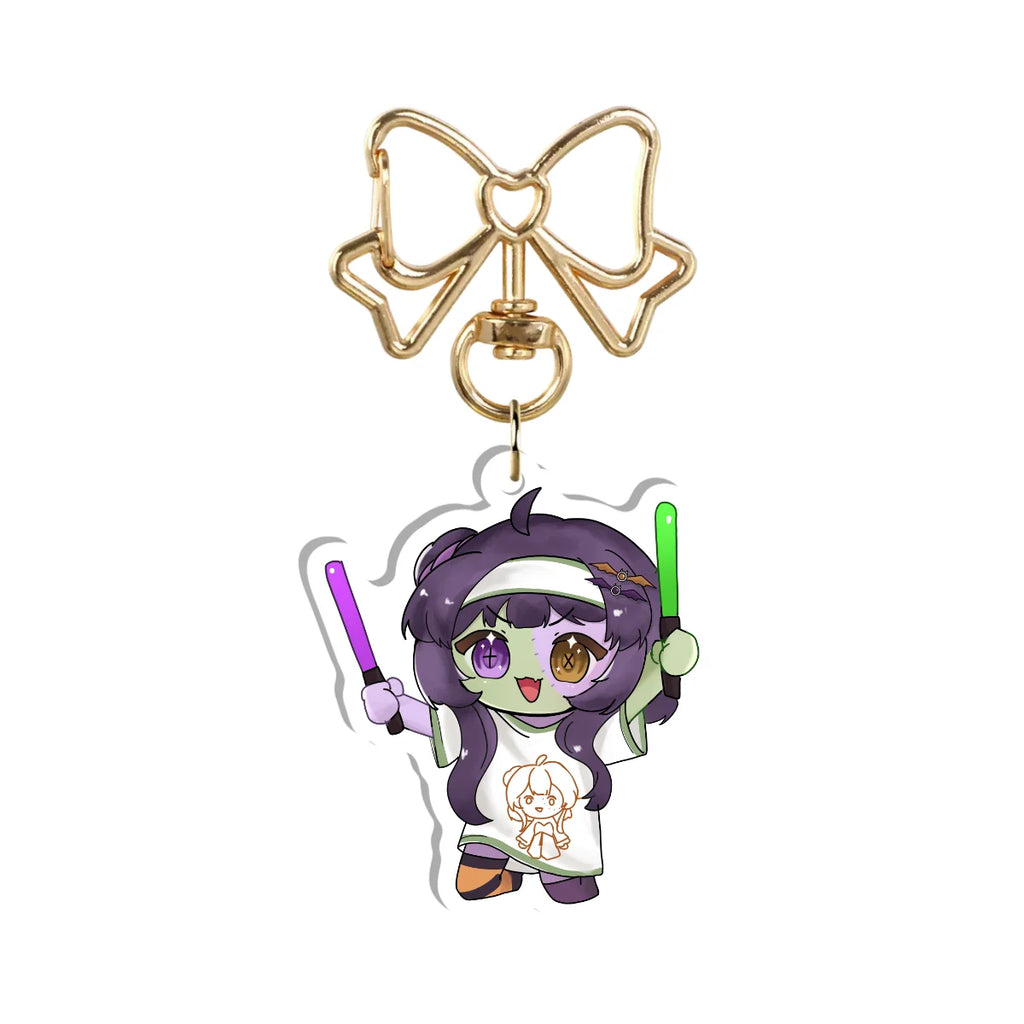 DitzyBrainz "Rave" Keychain