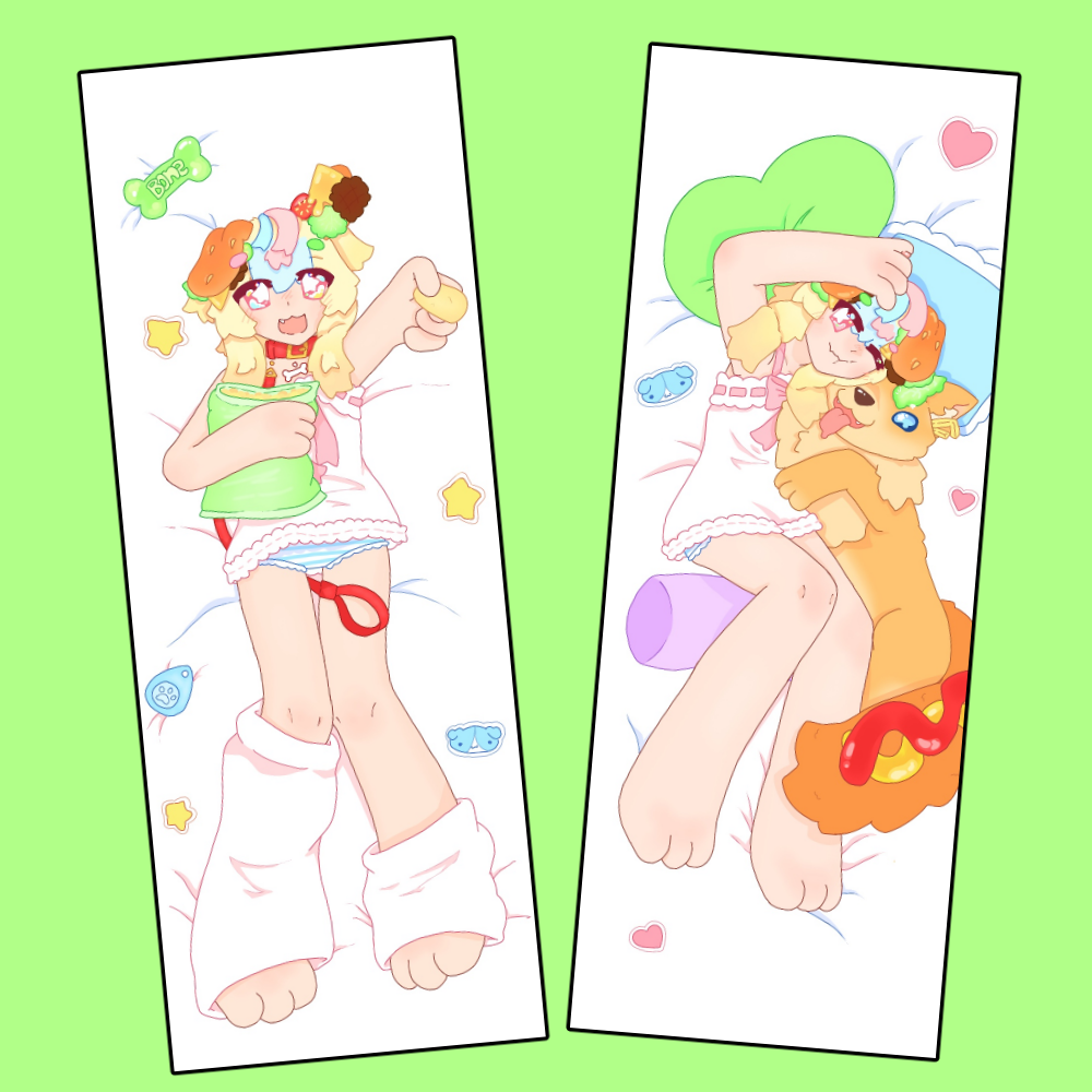 WanwanburgerVT Dakimakura