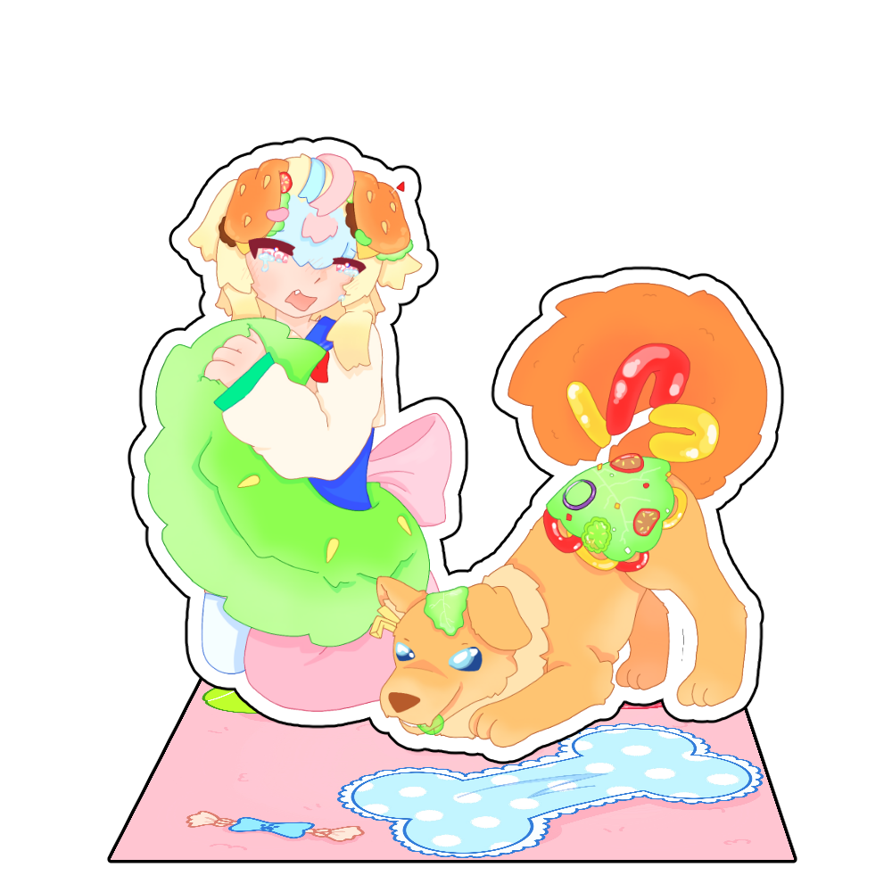 WanwanburgerVT "D:<" Standee