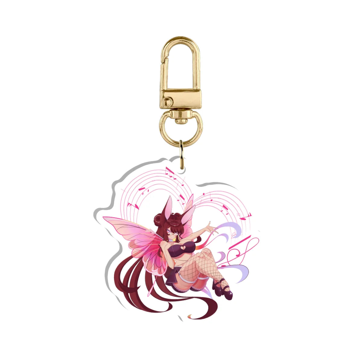 Hunni Bunni "Love Idol" Keychain