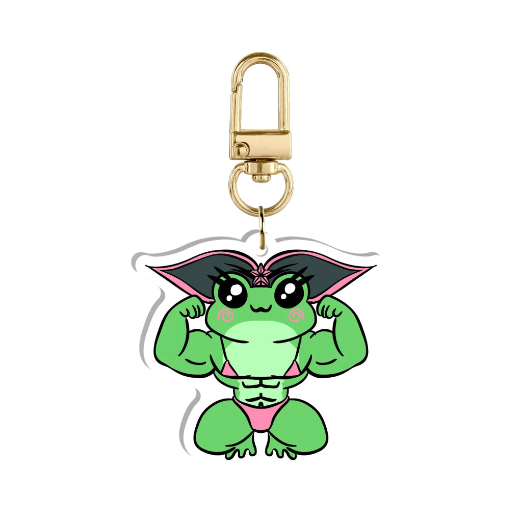 TwylaStyx "Beefy Frog" Keychain