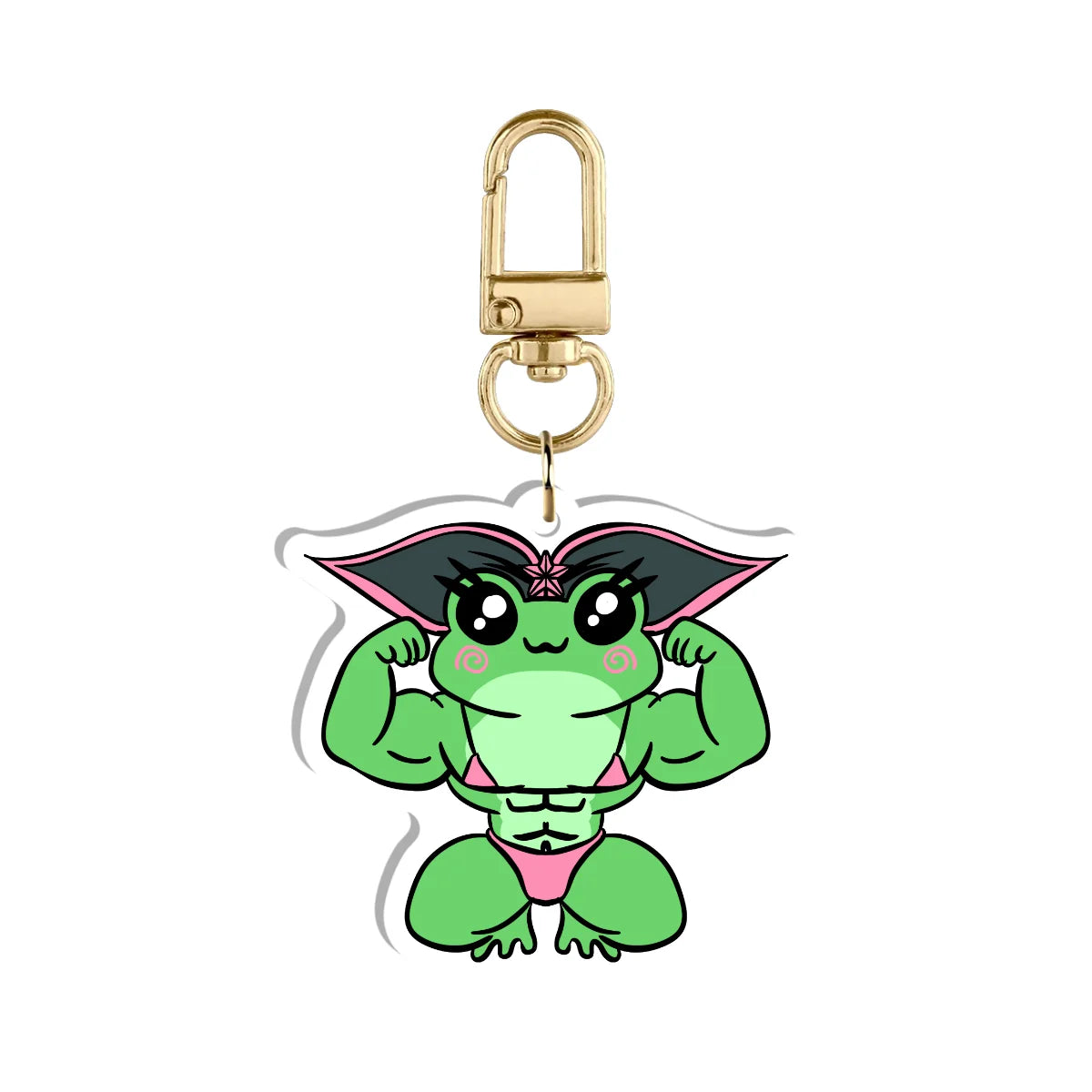 TwylaStyx "Beefy Frog" Keychain