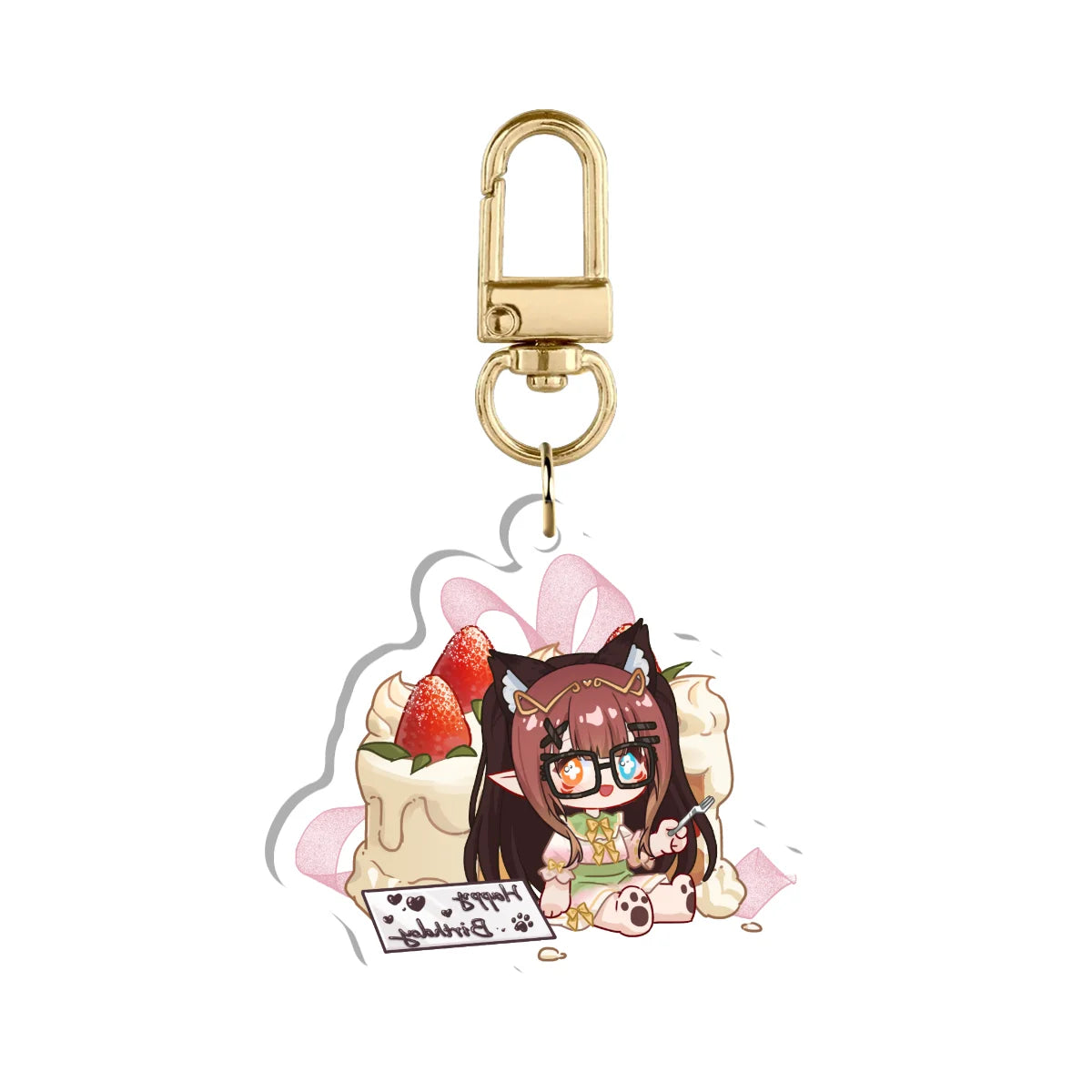 Chaeri "Birthday Cake" Keychain