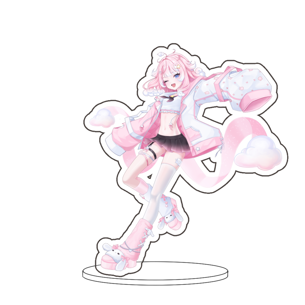 Nyoomie "Lean Back" Standee