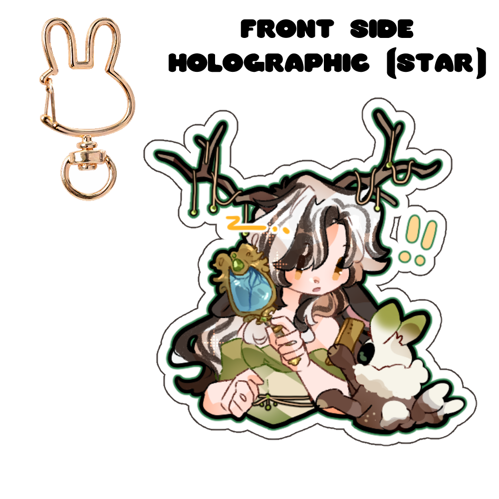 Yolkiee "!!!" Keychain