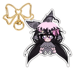 YorkiTeabagz "Mascot Nom" Keychain