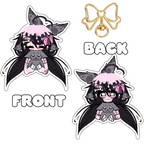 YorkiTeabagz "Mascot Nom" Keychain