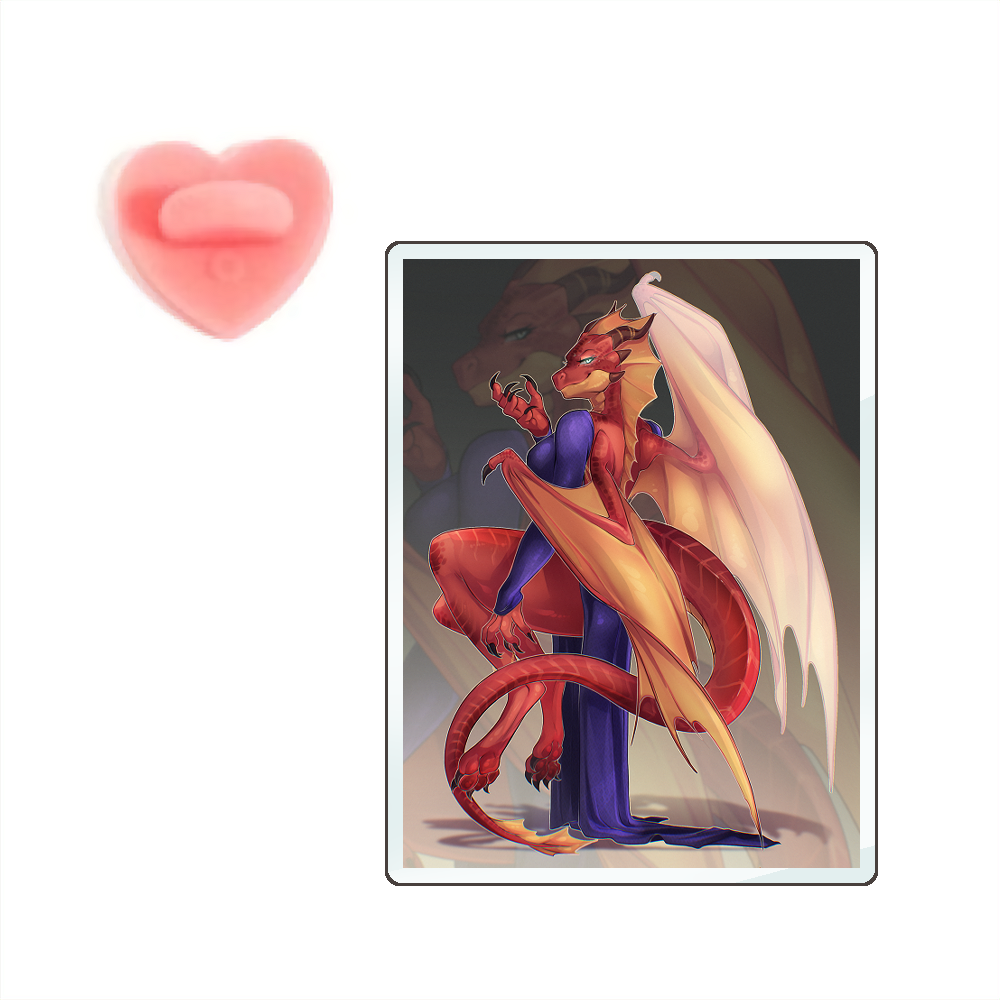 CuriousCorvus.EXE "Zoya Pinup" Pin