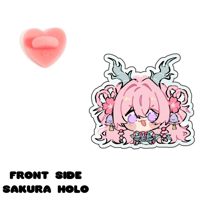 Jumi "Lil Cheeb" Front-Side Holographic Pin