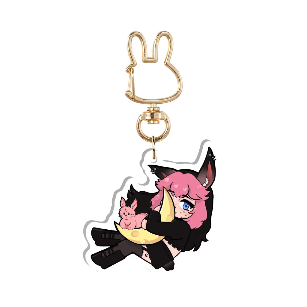 Solace Plum “Chibi” Keychain